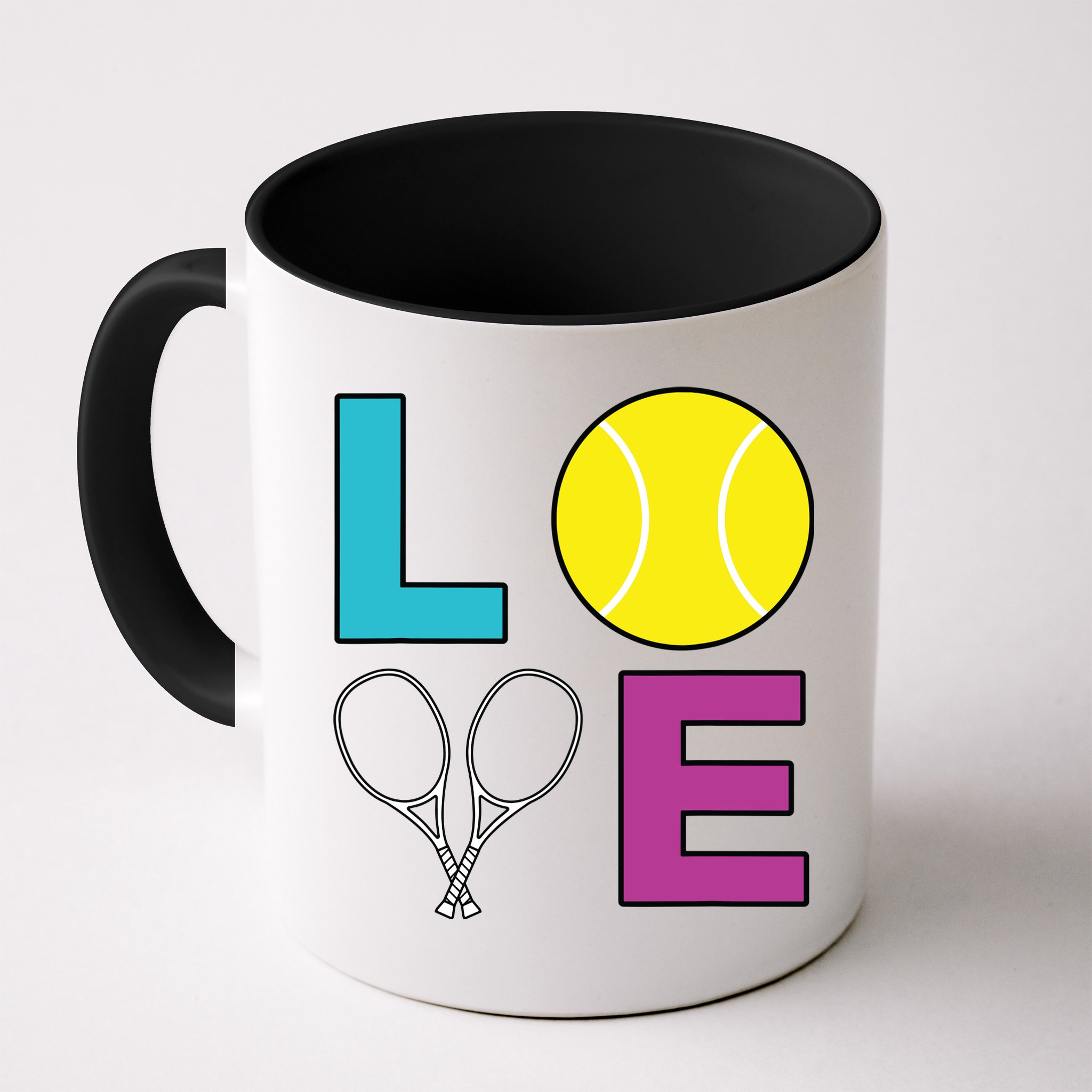 I Love Tennis Tennis Player Mug