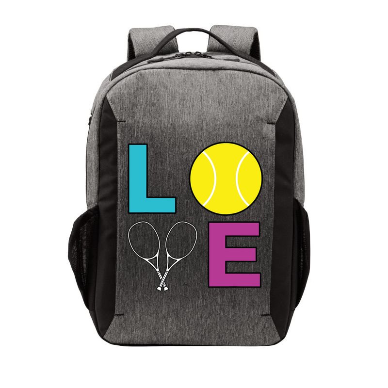 I Love Tennis Tennis Player Vector Backpack