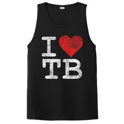 I LOVE TAMPA BAY I HEART TB FLORIDA FOOTBALL PosiCharge Competitor Tank