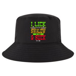 I Lick The Salt Swallow The Tequila Cinco De Mayo Cool Comfort Performance Bucket Hat