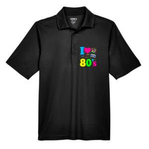 I Love The 80s 80s Clothes Men's Origin Performance Pique Polo