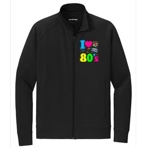 I Love The 80s 80s Clothes Stretch Full-Zip Cadet Jacket