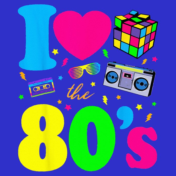 I Love The 80s 80s Clothes Tall T-Shirt