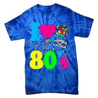 I Love The 80s 80s Clothes Tie-Dye T-Shirt