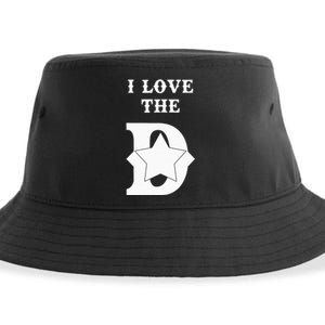 I Love The D Dallas Texas Cool Dallas Sustainable Bucket Hat