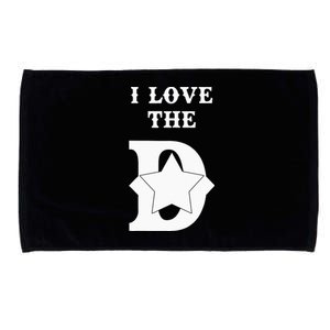 I Love The D Dallas Texas Cool Dallas Microfiber Hand Towel