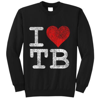 I Love Tampa Bay I Heart Tb Florida Football Sweatshirt