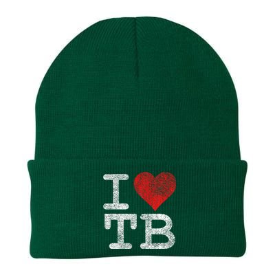 I LOVE TAMPA BAY I HEART TB FLORIDA FOOTBALL Knit Cap Winter Beanie