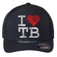 I LOVE TAMPA BAY I HEART TB FLORIDA FOOTBALL Flexfit Unipanel Trucker Cap