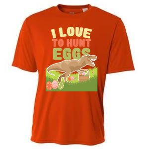 I Love To Hunt Eggs Dinosaur Gift And Great Gift Cooling Performance Crew T-Shirt