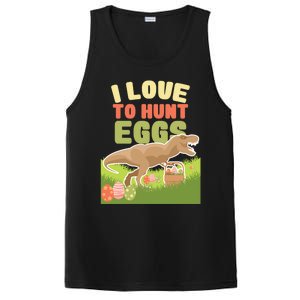 I Love To Hunt Eggs Dinosaur Gift And Great Gift PosiCharge Competitor Tank