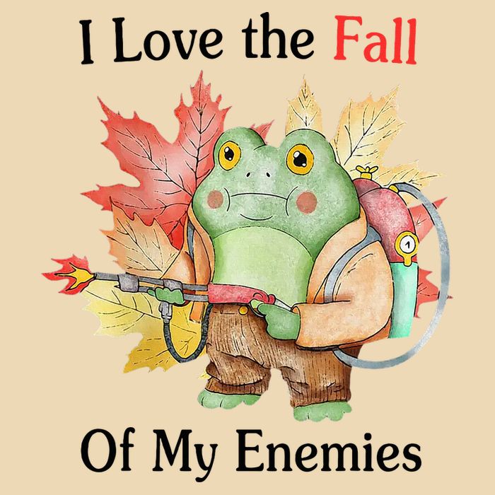 I Love The Fall Of My Enemies Drawstring Bag