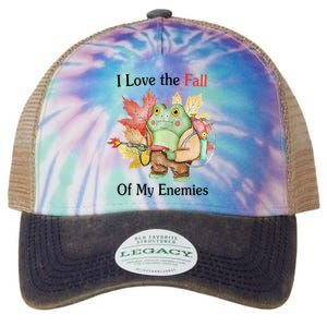 I Love The Fall Of My Enemies Legacy Tie Dye Trucker Hat