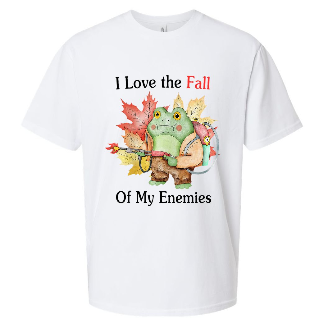 I Love The Fall Of My Enemies Sueded Cloud Jersey T-Shirt