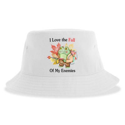 I Love The Fall Of My Enemies Sustainable Bucket Hat