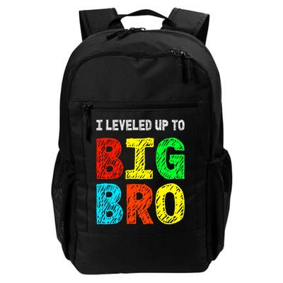 I Leveled Up To Big Bro Funny Gamer Brother Gift Backpack