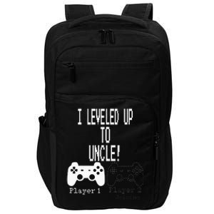 I Leveled Up To Uncle New Uncle Gaming Impact Tech Backpack