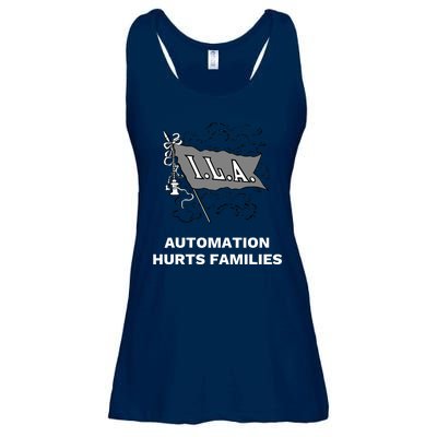 Ila Longshoremen Union Strike Port Workers Union Ladies Essential Flowy Tank