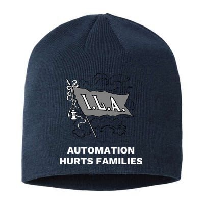 Ila Longshoremen Union Strike Port Workers Union Sustainable Beanie