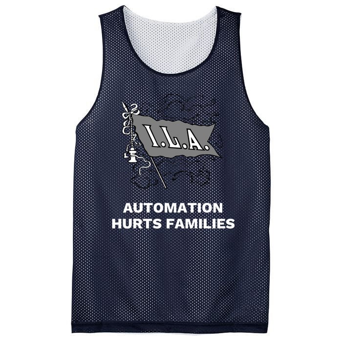 Ila Longshoremen Union Strike Port Workers Union Mesh Reversible Basketball Jersey Tank