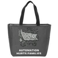 Ila Longshoremen Union Strike Port Workers Union Zip Tote Bag