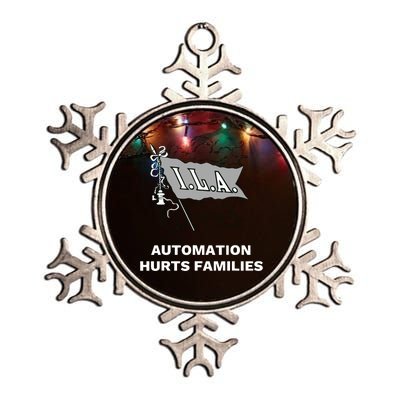 Ila Longshoremen Union Strike Port Workers Union Metallic Star Ornament