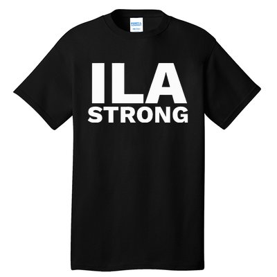 Ila Longshoremen Union Strike Port Workers Union Tall T-Shirt