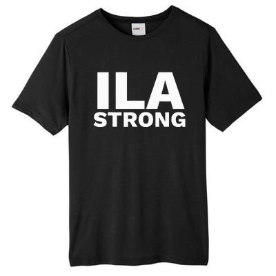 Ila Longshoremen Union Strike Port Workers Union Tall Fusion ChromaSoft Performance T-Shirt