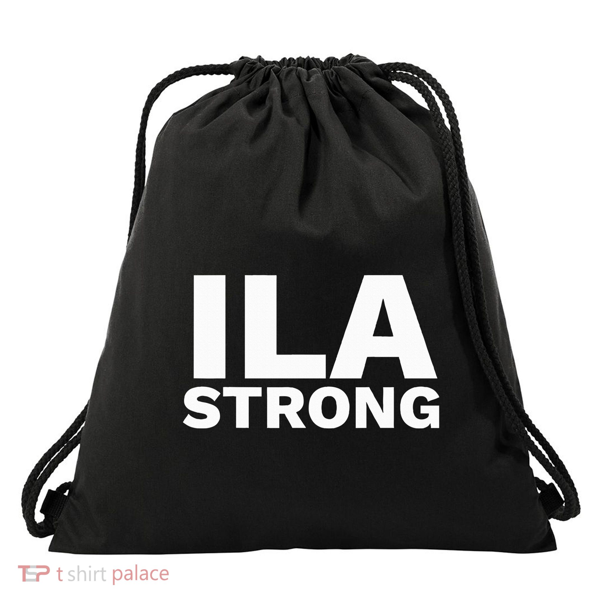 Ila Longshoremen Union Strike Port Workers Union Drawstring Bag