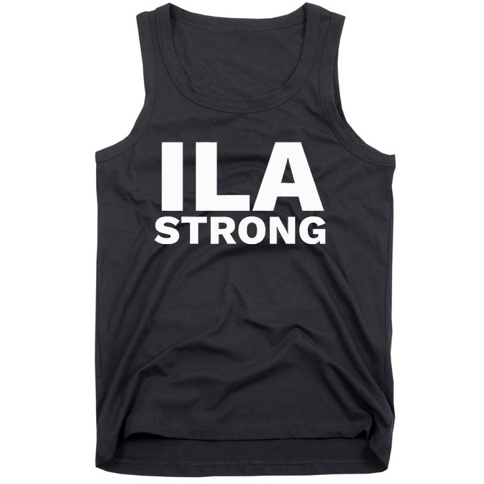 Ila Longshoremen Union Strike Port Workers Union Tank Top