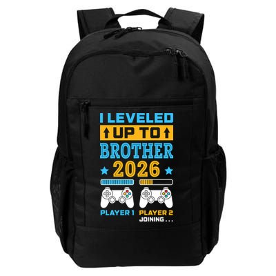 I Leveled Up To Brother 2026 Funny Big Brother Gamer Gift Backpack