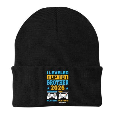 I Leveled Up To Brother 2026 Funny Big Brother Gamer Gift Beanie