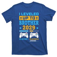 I Leveled Up To Brother 2029 Funny Big Brother Gamer Gift T-Shirt