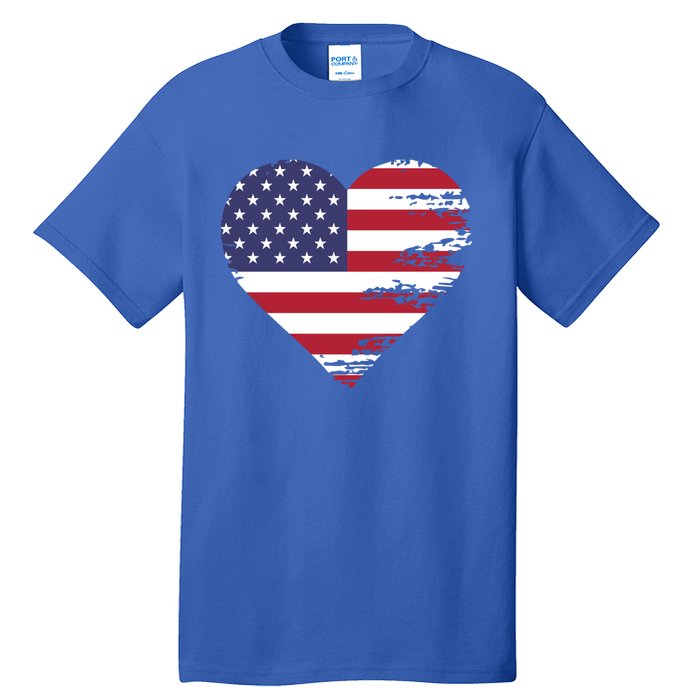 I Love Usa Gift Tall T-Shirt