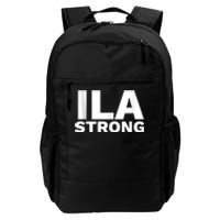 Ila Longshoremen Union Strike Port Workers Union Daily Commute Backpack