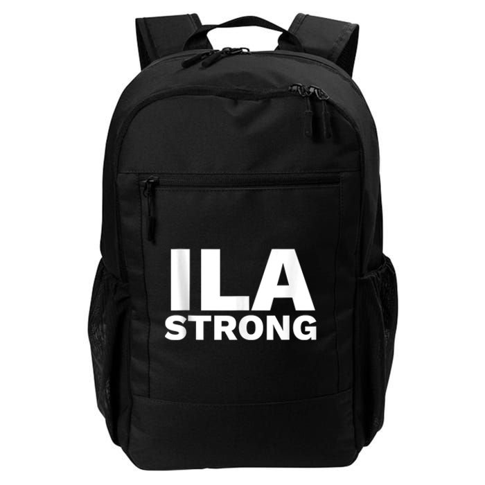 Ila Longshoremen Union Strike Port Workers Union Daily Commute Backpack