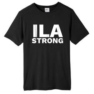 Ila Longshoremen Union Strike Port Workers Union Tall Fusion ChromaSoft Performance T-Shirt