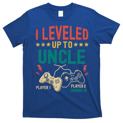 I Leveled Up To Uncle New Uncle Gamer Promoted To Uncle Gift T-Shirt