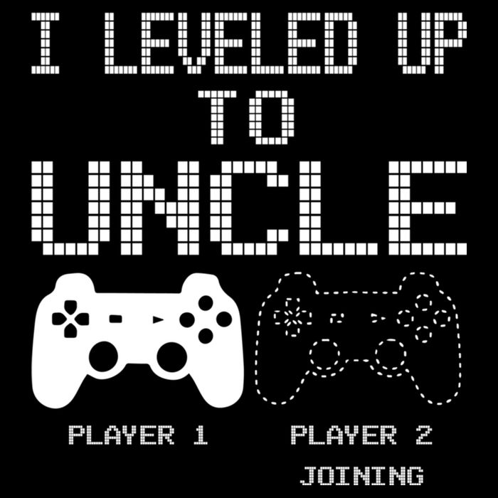 I Leveled Up To Uncle New Uncle Gaming Funny 7-Panel Snapback Hat