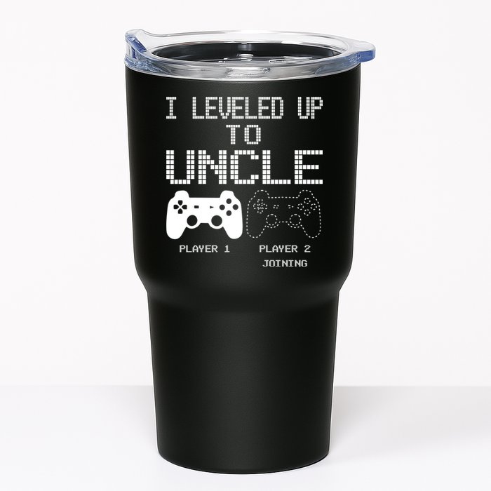 I Leveled Up To Uncle New Uncle Gaming Funny Tumbler