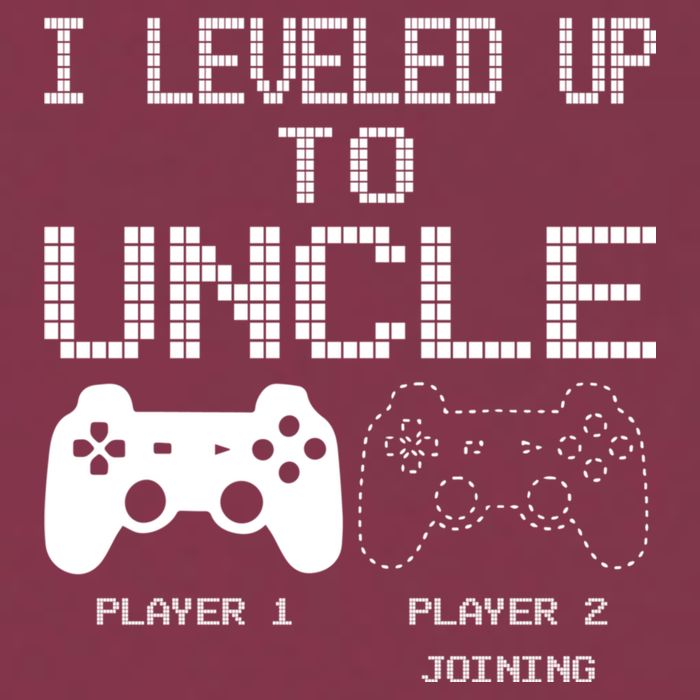 I Leveled Up To Uncle New Uncle Gaming Funny 16oz Travel Tumbler