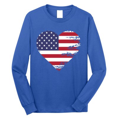 I Love Usa Meaningful Gift Long Sleeve Shirt