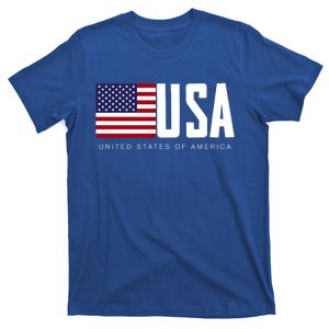 I Love Usa Enjoy Cool Usa United States Of America Flag Gift T-Shirt