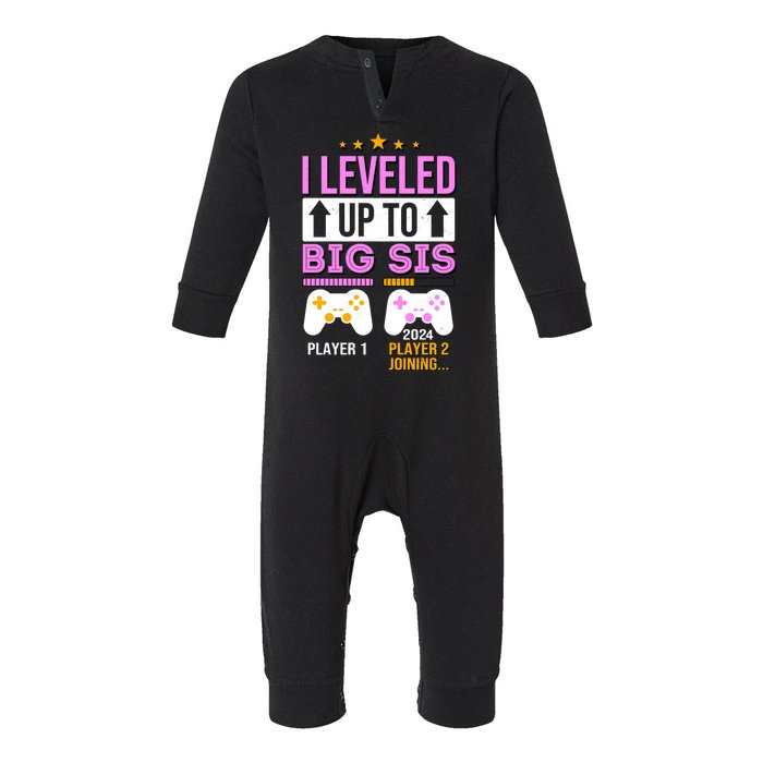 I Leveled Up To Big Sis Player 2 Joining 2024 Cute Infant Fleece One Piece