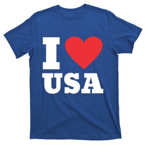 I Love Usa I Heart Usa Family Travel Usa Gift T-Shirt