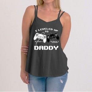 I Leveled Up To Daddy Gaming Controller RPG Game Women's Strappy Tank