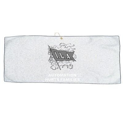 Ila Longshoremen Union Strike Port Workers Union Large Microfiber Waffle Golf Towel