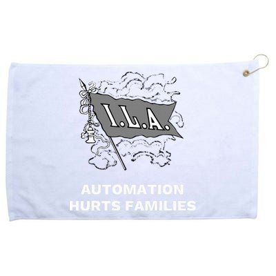 Ila Longshoremen Union Strike Port Workers Union Grommeted Golf Towel