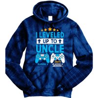 I Leveled Up To Uncle 2024 Gamer Soon To Be Uncle 2024 Tie Dye Hoodie