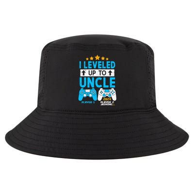 I Leveled Up To Uncle 2024 Gamer Soon To Be Uncle 2024 Cool Comfort Performance Bucket Hat